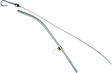 9420 Oil Dipstick - Chrome, Steel, Direct Fit, Sold individually