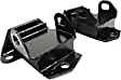1963 Chevrolet Bel Air - Driver and Passenger Side Motor Mount, Chevrolet Small Block, OE Replacement Series
