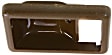 Front, Driver or Passenger Side, Interior, Door Handle Trim, Gray