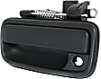 1995-2004 Toyota Tacoma - Front, Driver Side Textured Black Exterior Door Handle, With Key Hole