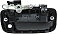 1995-2004 Toyota Tacoma - Front, Driver Side Textured Black Exterior Door Handle, With Key Hole