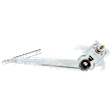 Front, Driver Side Manual Window Regulator, Without Motor