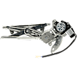 Front, Passenger Side Power Window Regulator, With Motor