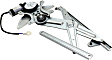Front, Driver Side Power Window Regulator, With Motor