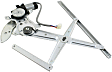 Front, Driver Side Window Regulator, Power, Base Model