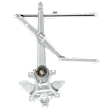 Front, Driver Side Power Window Regulator, With Motor