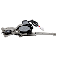 Rear, Driver Side Window Regulator, Power, 4 Cyl., 1.8L Engine