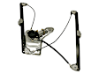 CUH500220 Front, Passenger Side OE Replacement Series Power Window Regulator, With Motor