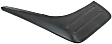 Rear, Driver Side Mud Flaps, Black, Plastic
