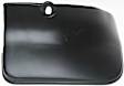 Rear, Passenger Side Mud Flaps, Black, Plastic