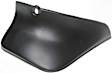 Rear, Passenger Side Mud Flaps, Black, Plastic