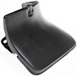 Rear, Passenger Side Mud Flaps, Black, Plastic