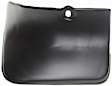 Rear, Driver Side Mud Flaps, Black, Plastic