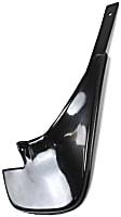 Rear, Passenger Side Mud Flaps, Black, Plastic