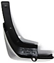 Rear, Driver Side Mud Flaps, Black, Plastic