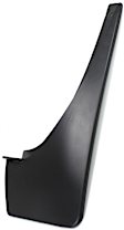 Rear, Passenger Side Mud Flaps, Black, Plastic