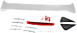 2002-2006 Toyota Camry - Spoiler, Primed, Plastic,, Sold Individually
