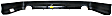 Rear Valance, Primed, With Dual Exhaust Holes, SE Model, CAPA Certified