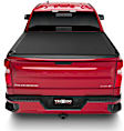 1572816 Sentry CT Series Hard Roll-up Tonneau Cover, Aluminum With Woven Fabric Top Fits Approx. 8 ft. Bed