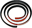 1990 Dodge Dakota - TruxSeal Series Weatherstrip Seal - Black, Tailgate, Direct Fit, Sold individually