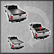 545101 Lo Pro Series Soft Roll-up Tonneau Cover, Vinyl Fits Approx. 6 ft. 6 in. Bed