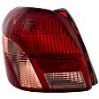 Driver Side Tail Light, with Bulb, Halogen, Clear and Red Lens, Base Model, 4 Cyl., 1.5L Engine