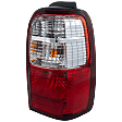 Passenger Side Tail Light, with Bulb, Halogen, Clear and Red Lens, 6 Cyl., 3.4L Engine