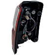 Passenger Side Tail Light, with Bulb, Halogen, Clear and Red Lens, 6 Cyl., 3.4L Engine