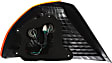 Passenger Side Tail Light, with Bulb, Halogen, Amber and Red Lens, 6 Cyl., 3.0L Engine
