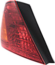 Driver Side Tail Light, with Bulb, Halogen, Amber and Red Lens, 6 Cyl., 3.0L Engine