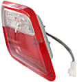2007 Toyota Camry - Driver Side, Inner Halogen Tail Light, With bulb(s), Mounts On Luggage Lid, Japan or USA Built Vehicle, OE Replacement