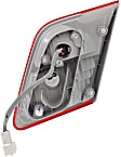 2007 Toyota Camry - Driver Side, Inner Halogen Tail Light, With bulb(s), Mounts On Luggage Lid, Japan or USA Built Vehicle, OE Replacement