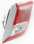 Passenger Side, Inner Halogen Tail Light, Without bulb(s)