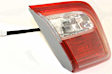 Driver Side, Inner Halogen Tail Light, Without bulb(s)