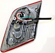 Driver Side, Inner Halogen Tail Light, Without bulb(s)
