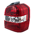 Passenger Side Halogen Tail Light, Without Bulb(s), Except Hybrid Model