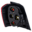 Passenger Side Halogen Tail Light, Without Bulb(s), Except Hybrid Model