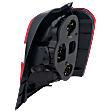 Driver Side Halogen Tail Light, Without Bulb(s), Except Hybrid Model