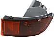 Rear, Passenger Side Bumper Reflector