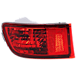 Rear, Driver Side Bumper Reflector