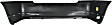 Rear Primed Bumper Cover, With Spoiler Holes, For S/XRS Models, USA Built Vehicles, CAPA Certified