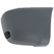 Rear, Passenger Side Bumper End, Primed, Primed, Without Wheel Opening Flare Holes