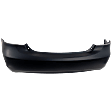Rear Primed Bumper Cover, Sedan, CAPA Certified