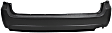 Rear Primed Bumper Cover, Without Parking Aid Sensor Holes