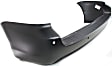 Rear Primed Bumper Cover, With Parking Aid Sensor Holes