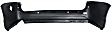 Rear Primed Bumper Cover, With Parking Aid Sensor Holes