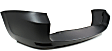 Rear Primed Bumper Cover, Without Wheel Opening Flare Type