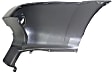 Rear, Driver Side Bumper End, Textured, SR5 Model