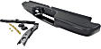 2002 Toyota Tacoma - Step Bumper, Powdercoated Black, Face Bar and Pads, With mounting bracket(s)
