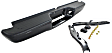 2002 Toyota Tacoma - Step Bumper, Powdercoated Black, Face Bar and Pads, With mounting bracket(s)